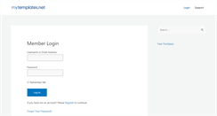 Desktop Screenshot of mytemplates.net