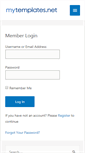 Mobile Screenshot of mytemplates.net